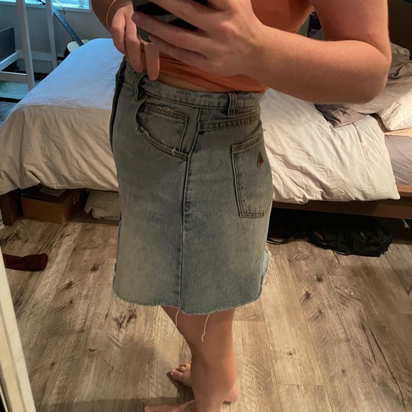 Abrand denim skirt - 28 - Picture 4 of 5